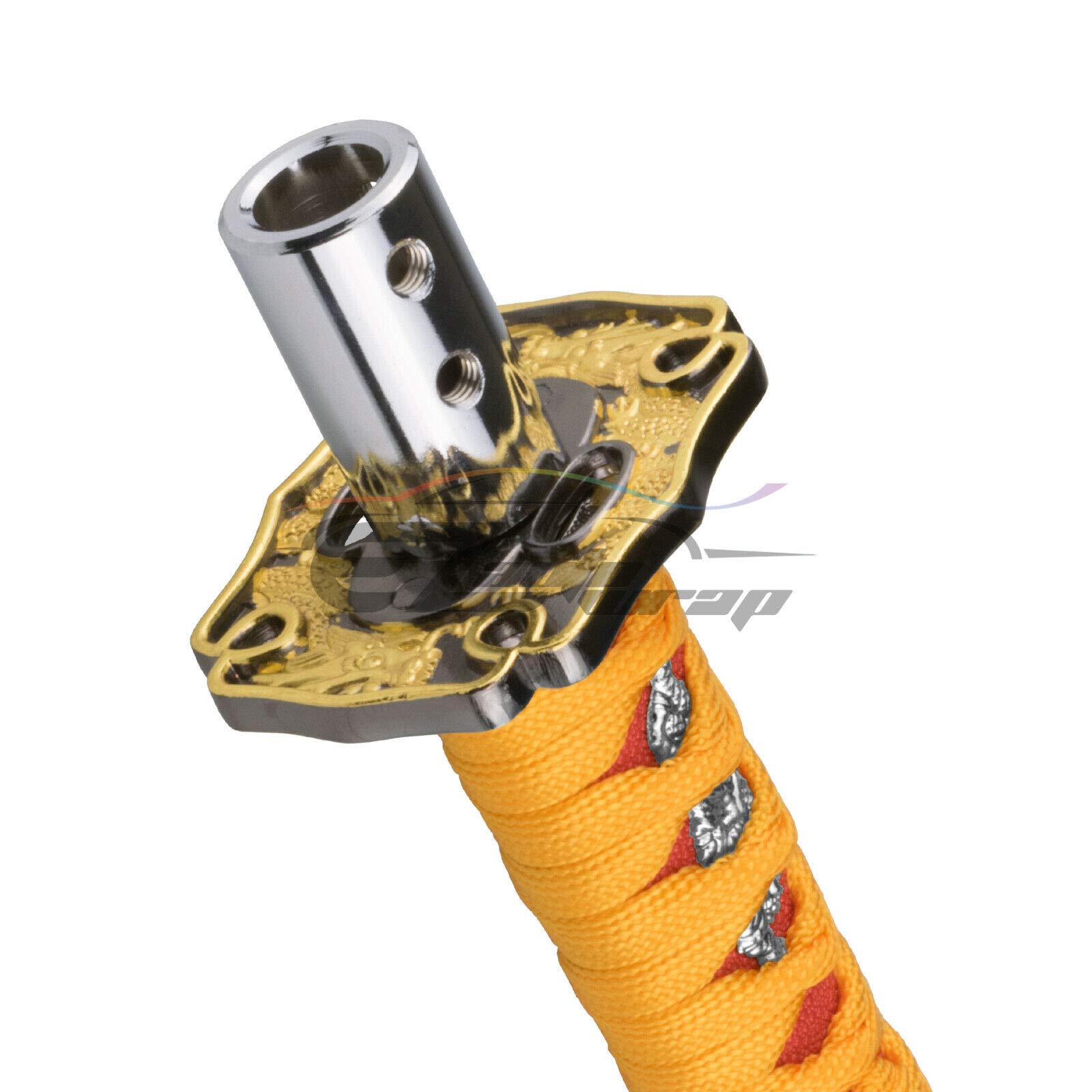 Amazon.com: EZAUTO WRAP 10cm Orange Red Shift Knob Samurai Sword